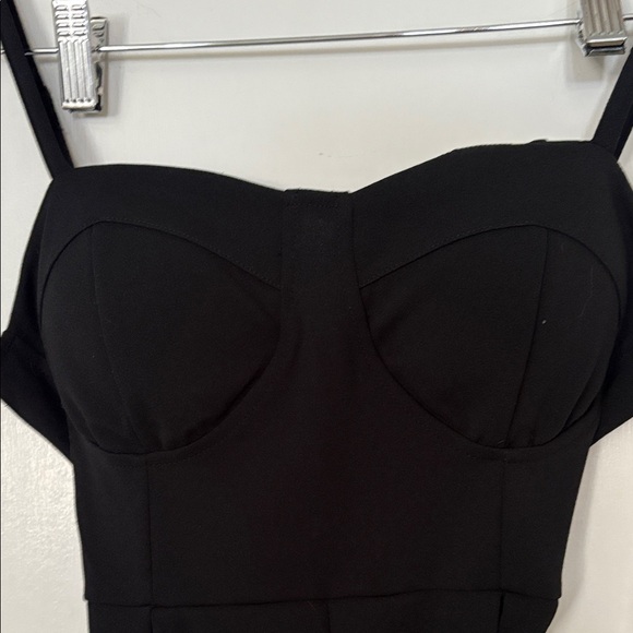 Almost Famous Black Belted Jumpsuit - Picture 2 of 6